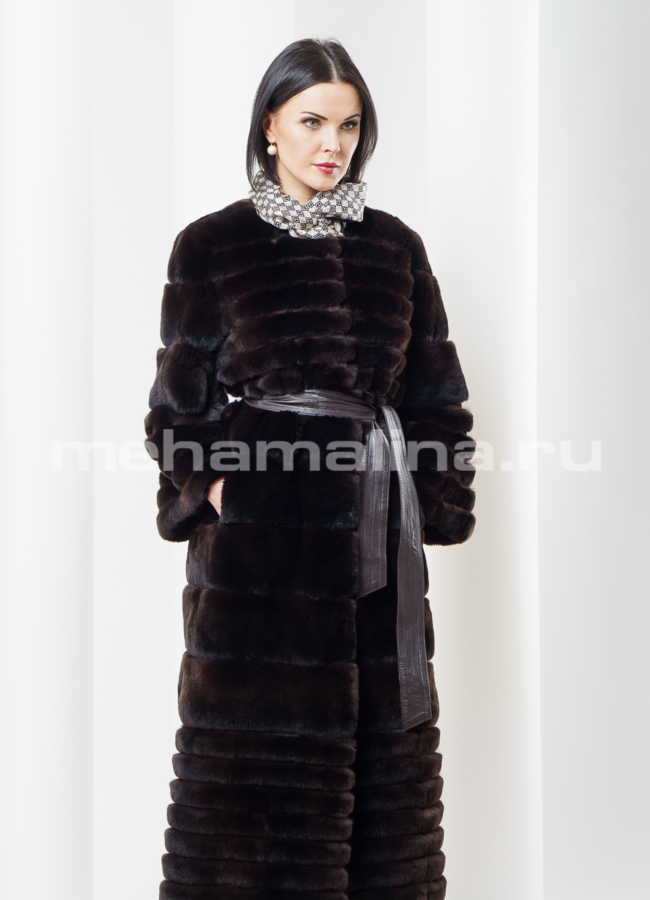 фото Шуба из рекса модель № S-355 фото Шуба из рекса модель № S-355