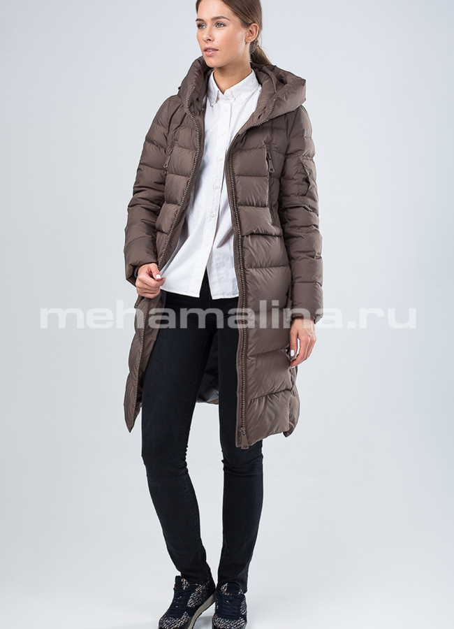 Пуховик на биопухе модель № П-271 универмаг малина