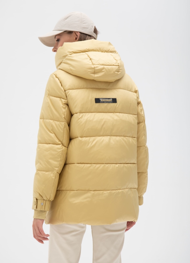 Женская куртка с капюшоном  модель № 25795 в рассрочку