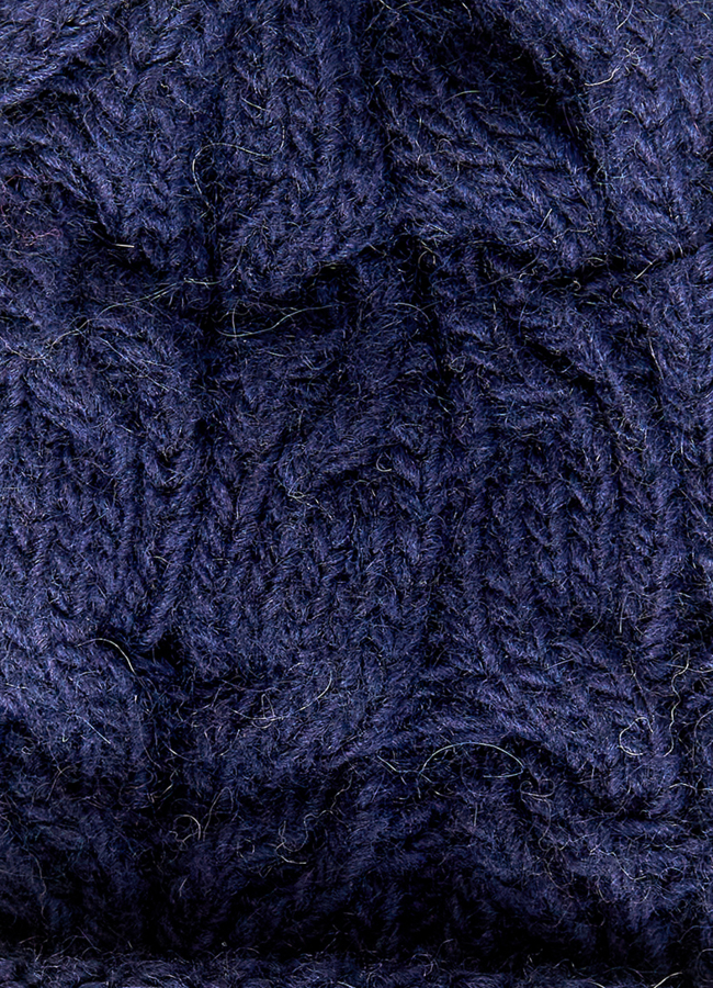 Синяя шапка женская модель № 9528/2 в рассрочку