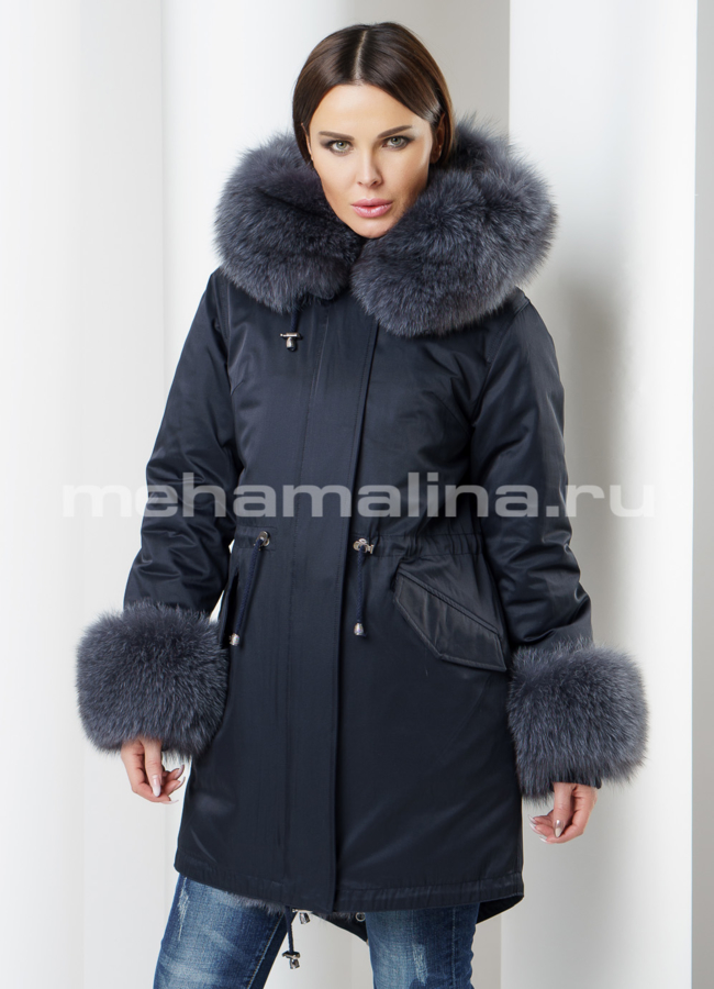 Женская парка модель № П-166 универмаг малина