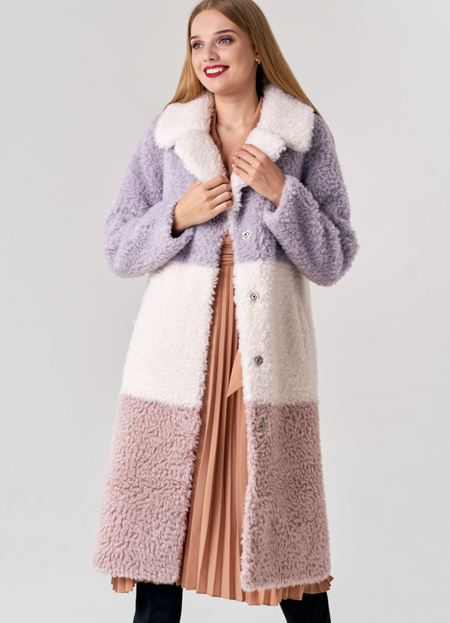 Удлиненное пальто из шерсти модель № 21149 универмаг малина