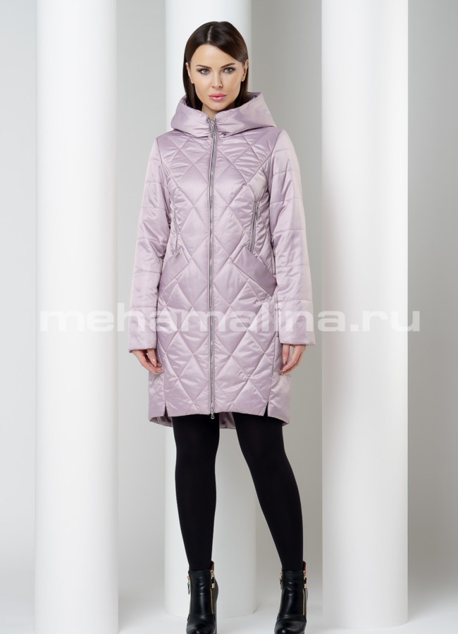 Весенняя удлиненная куртка модель № PK-63 в рассрочку