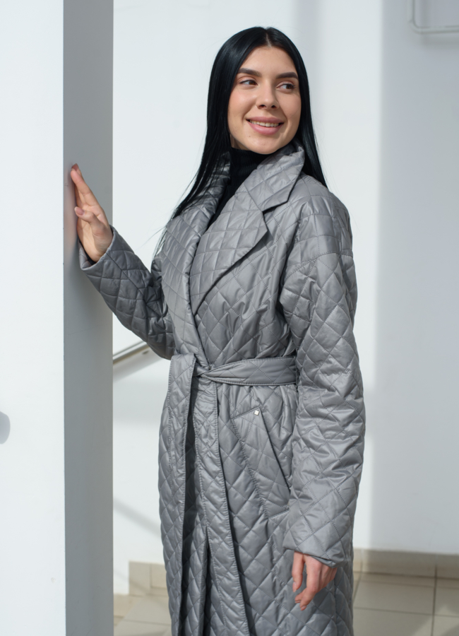 Плащ женский с английским воротником   модель № 22545 в рассрочку