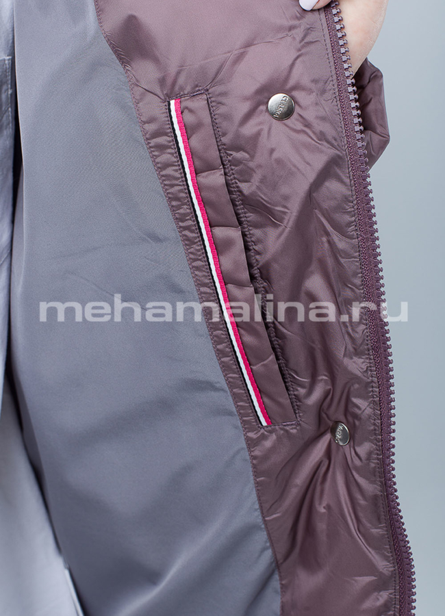 Пуховик в синем цвете модель № П-235 универмаг малина