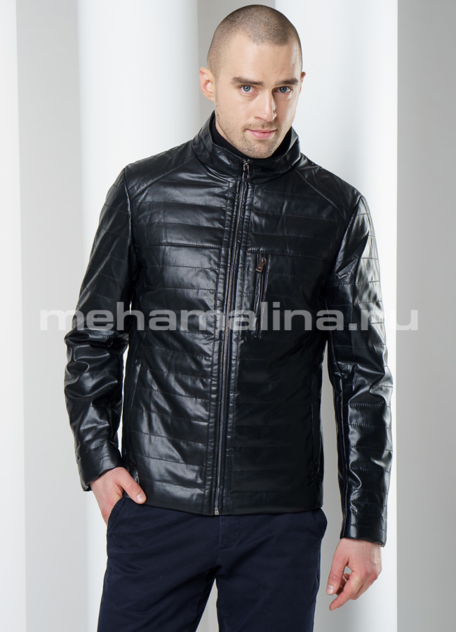 Куртка из эко кожи модель № KP-201 универмаг малина