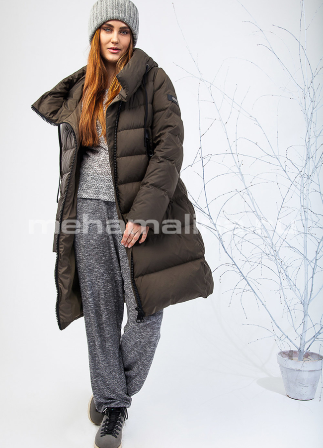 Женский зимний пуховик Clasna модель № П-198 в рассрочку