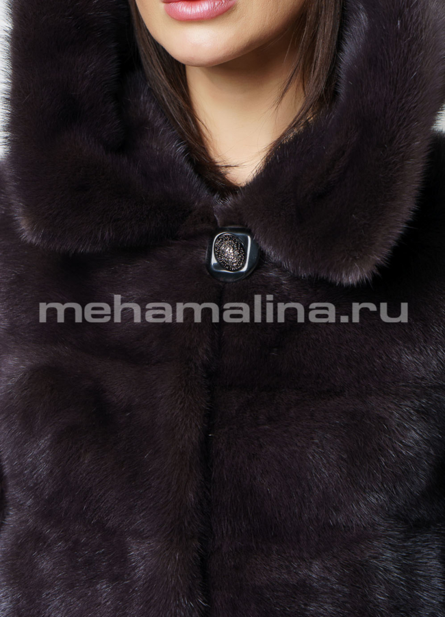 Шуба поперечная  модель № S-561 в рассрочку