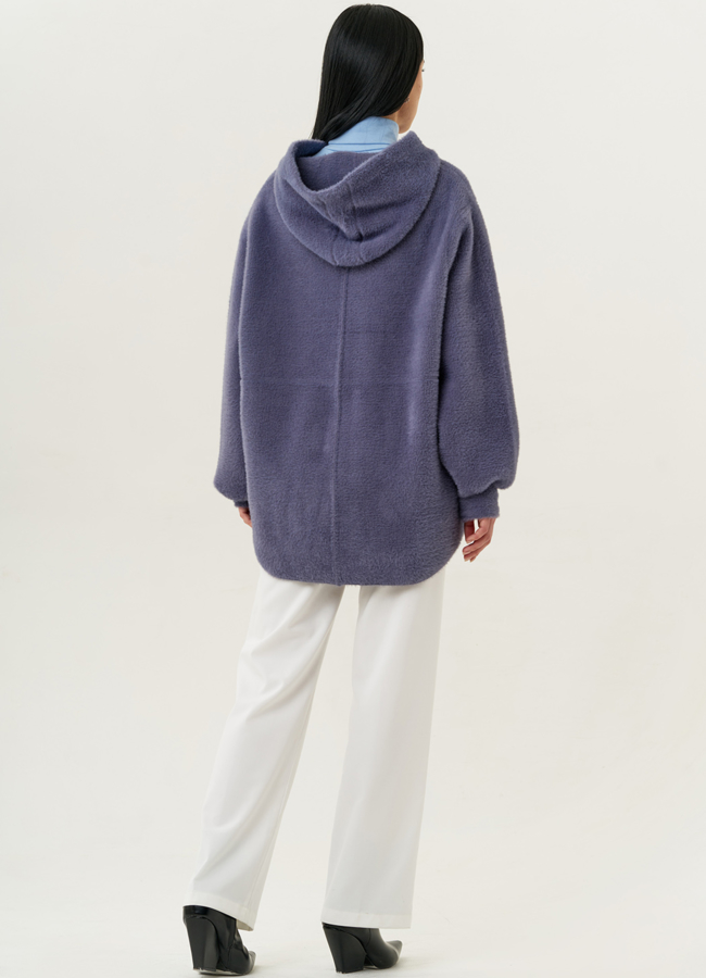 Женский кардиган с  капюшоном модель № 9852 в кредит