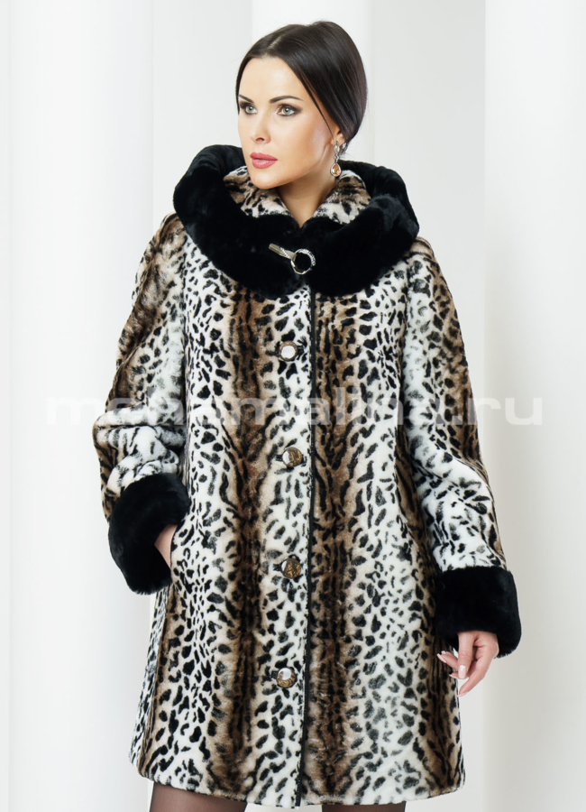 фото Шуба из мутона модель № S-375