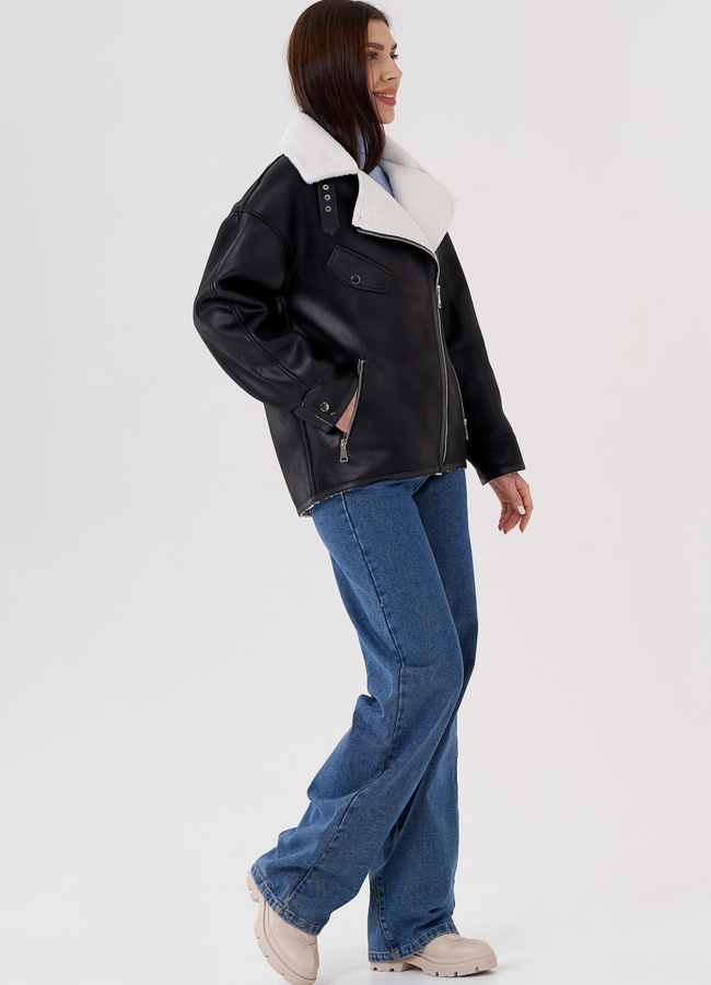 Женская дубленка 