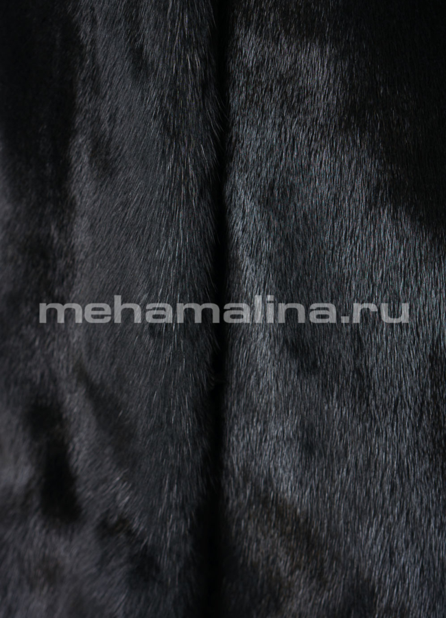 Шуба из норки, баллон с английским воротником  модель № 808 универмаг малина