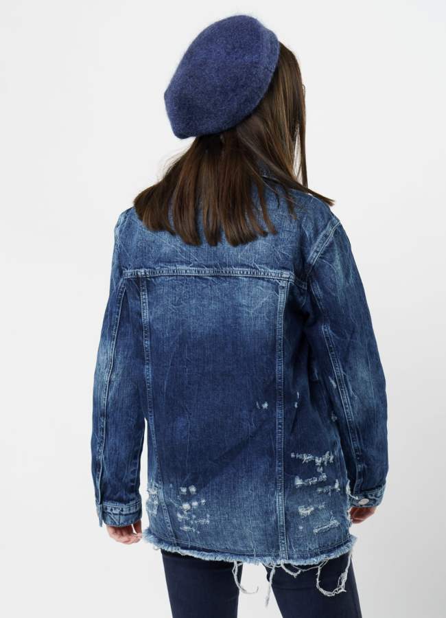 фото Куртка джинсовая  модель № 377