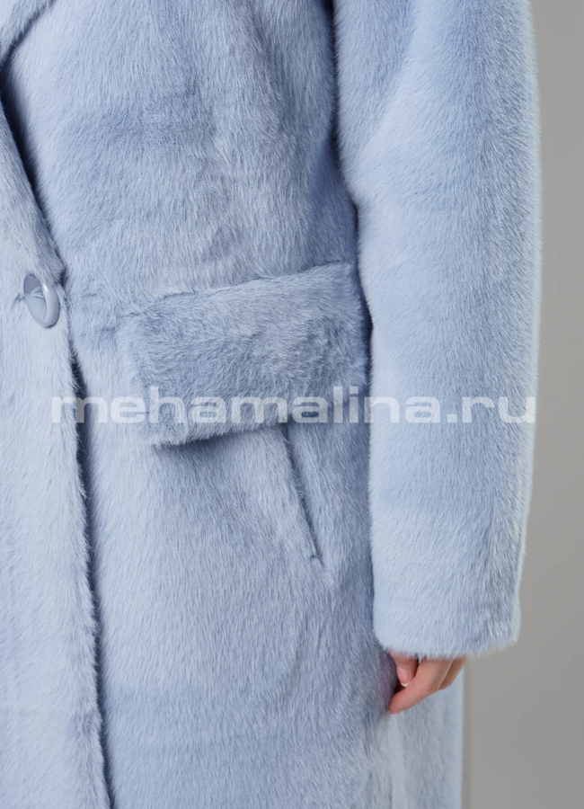 Пальто женское из ворсовой ткани модель № 025 универмаг малина