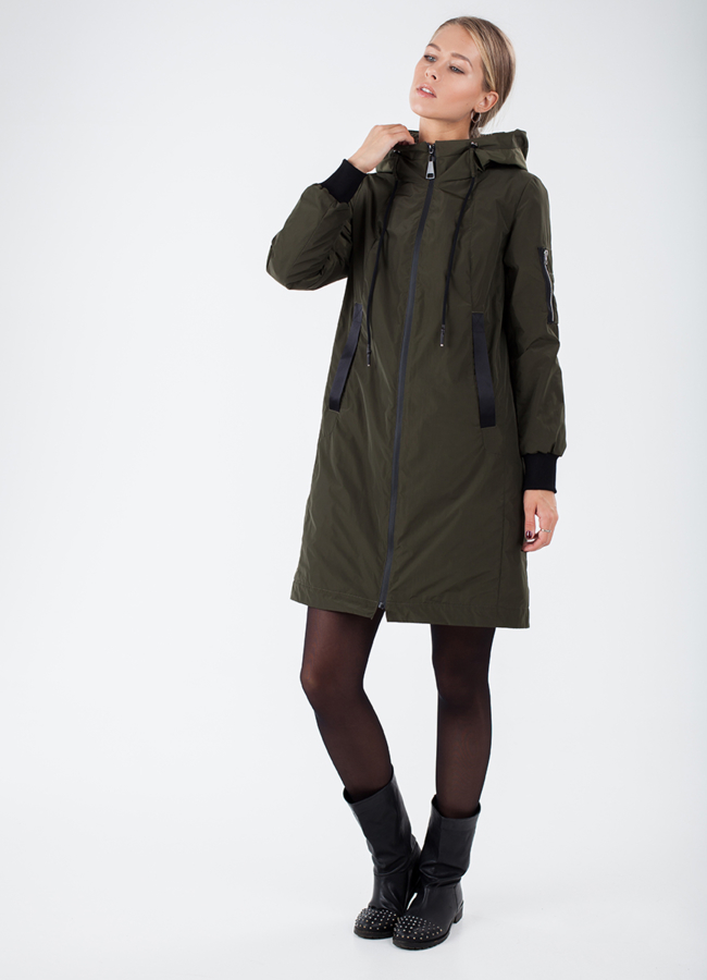 Куртка модель № 761 меха малина