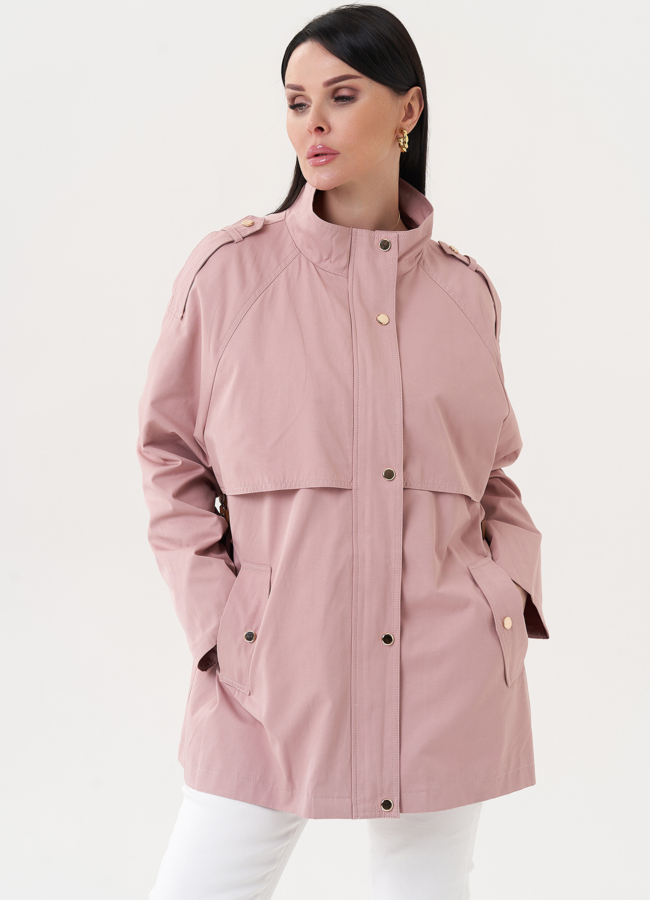 фото Женский жакет розового цвета модель № 27201
