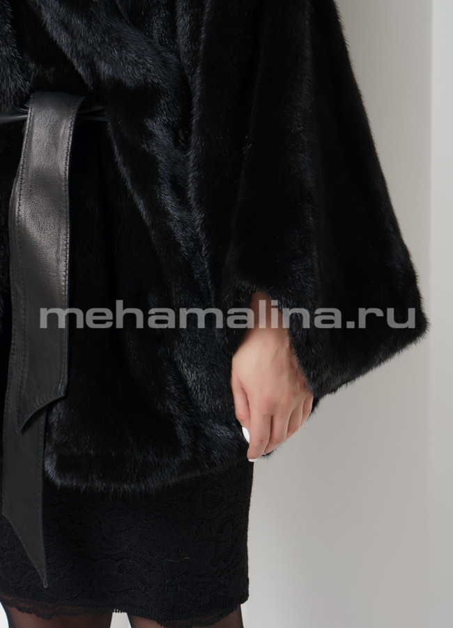 Норковая шуба модель № S-720 универмаг малина