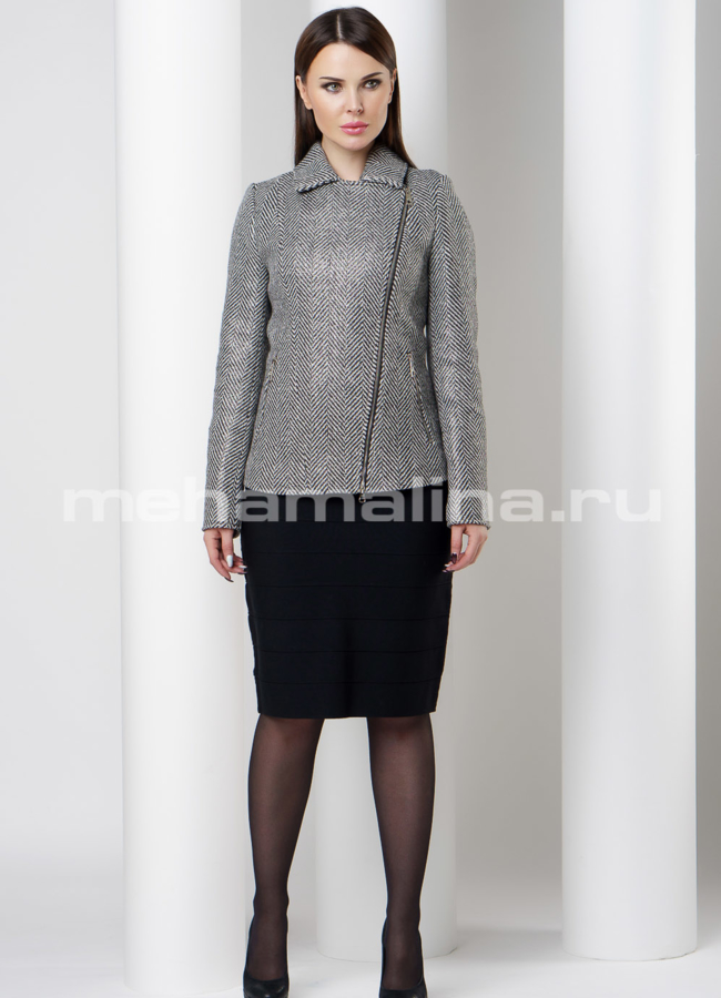 Укороченное пальто модель № BP-142 в рассрочку