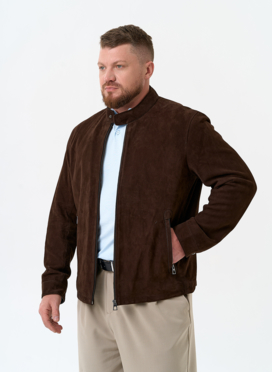 Мужская куртка из натуральной замши