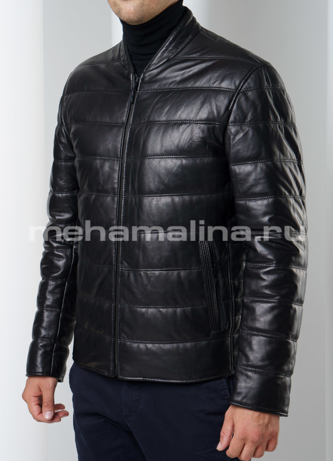 Утепленная куртка модель № KP-192 универмаг малина