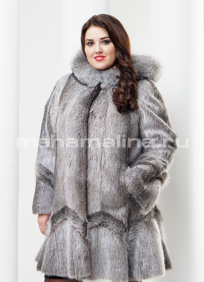 фото Шуба из нутрии модель № S-404