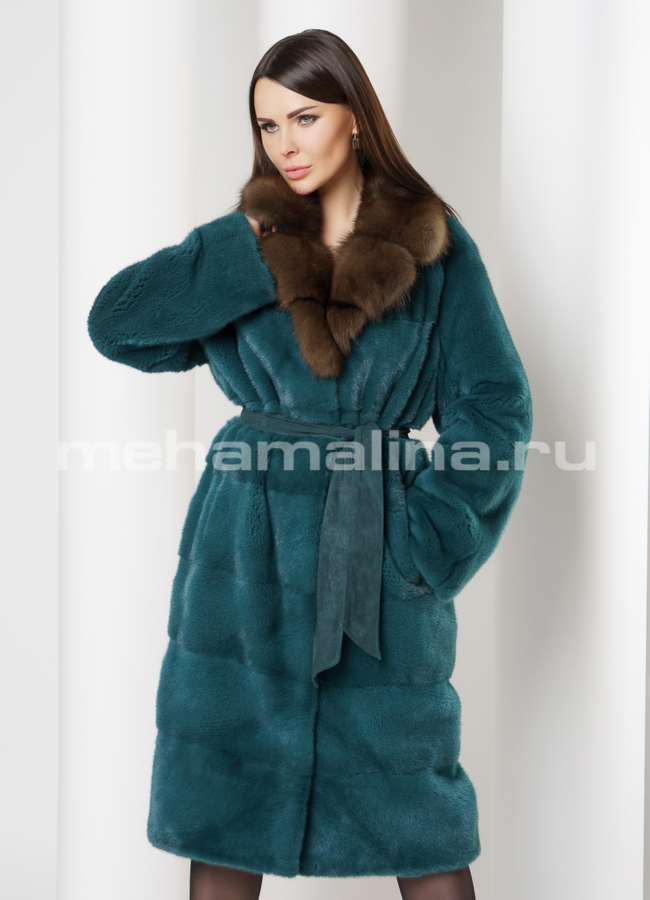 фото Норковая шуба  модель № S-683