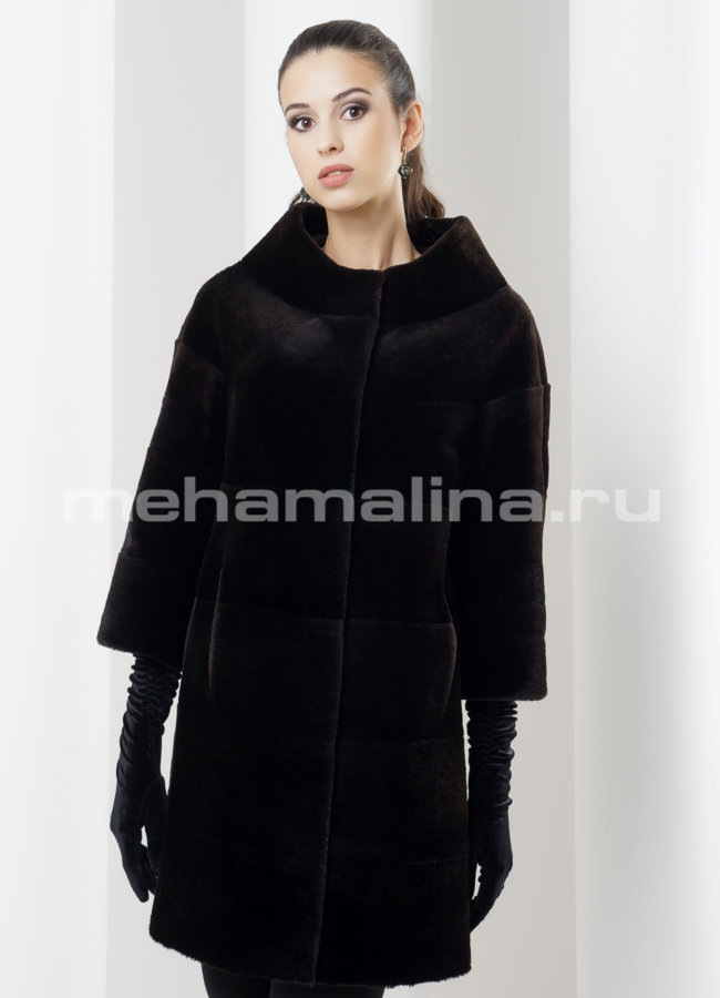 Шуба из нутрии модель № S-466 универмаг малина