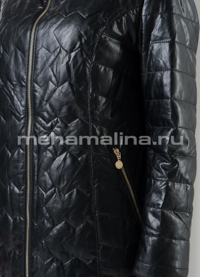 Утепленная куртка модель № K-425 универмаг малина