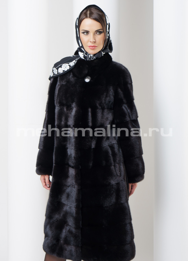 Шуба из скандинавской норки модель № S-452 в рассрочку