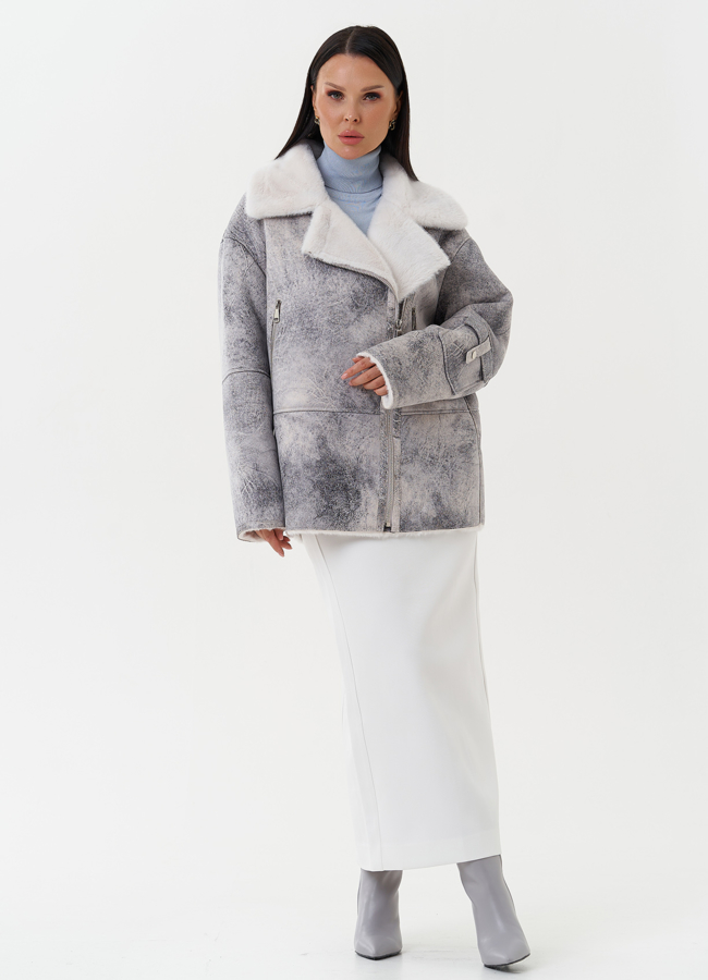 Женская дубленка 