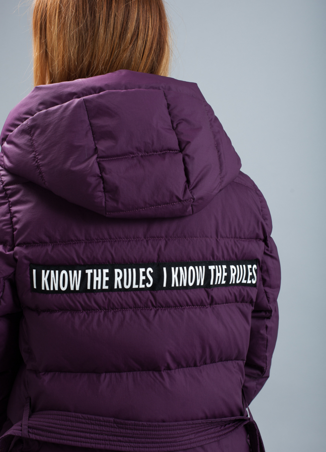 Пуховик женский на биопухе модель № П-314 в кредит