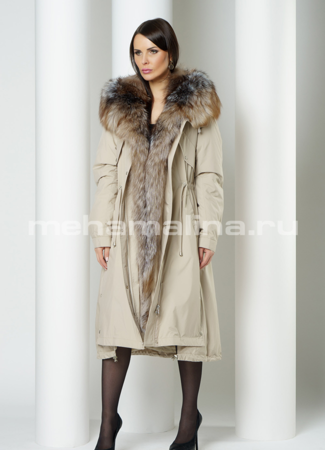 фото Парка-трансформер с мехом модель № 942