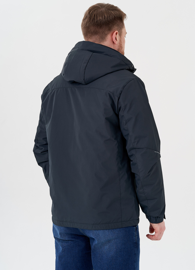 Мужская куртка с капюшоном модель № 24352 универмаг малина