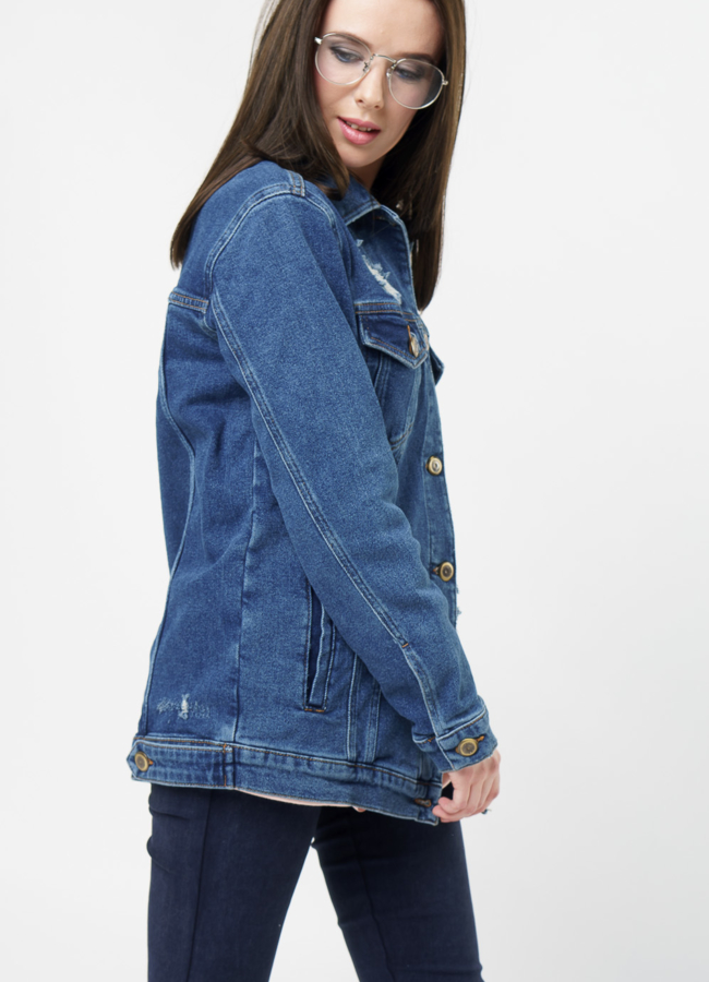 Куртка джинсовая  модель № 362 в кредит