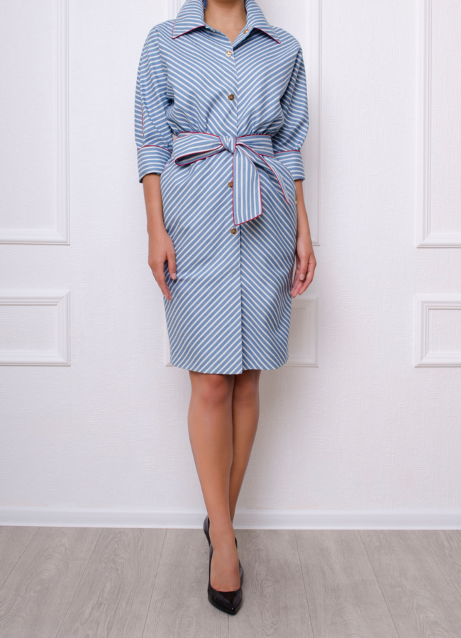 фото Приталенный тренч модель № BP-163