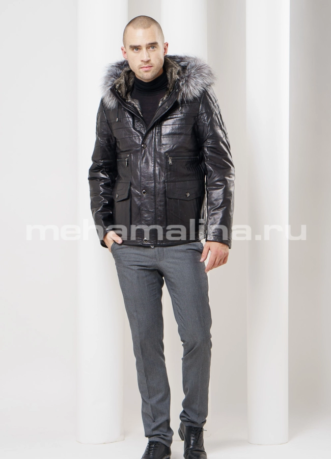 Дубленка мужская модель № DM-101 в кредит