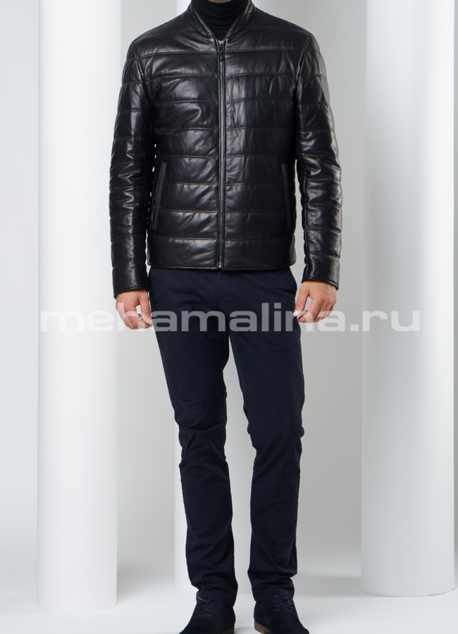 Утепленная куртка модель № KP-192 универмаг малина