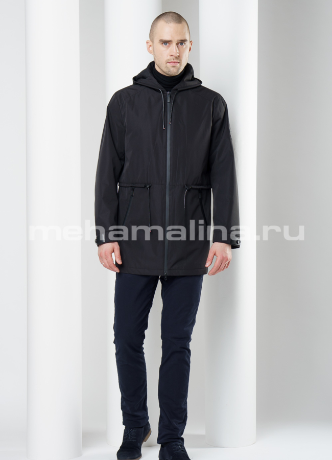 Мужская куртка с капюшоном модель № KP-204 в рассрочку