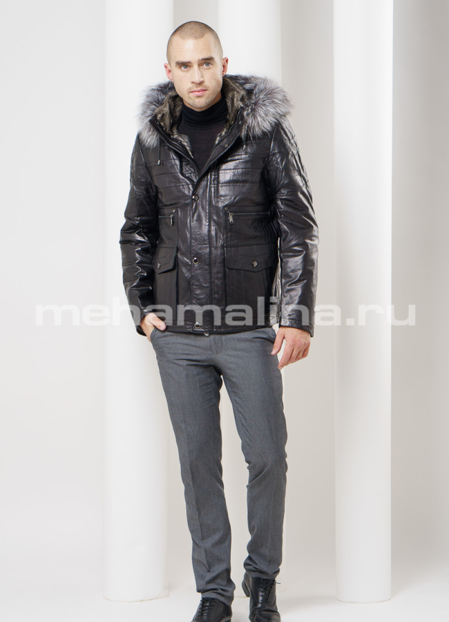 Дубленка мужская модель № DM-101 в кредит