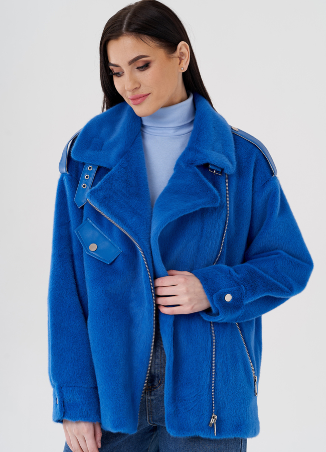 Женское укороченное пальто 