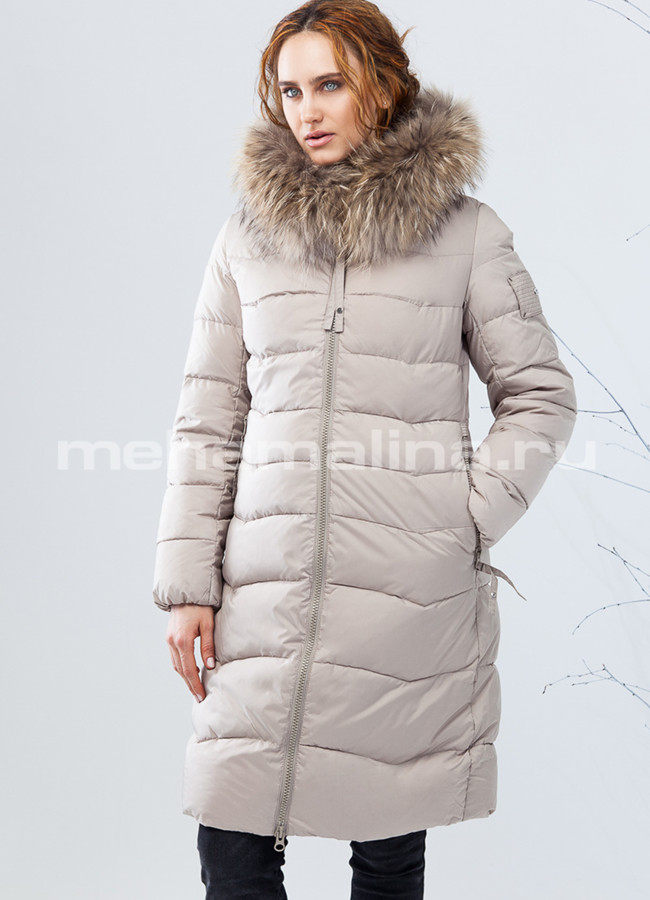 Женский зимний пуховик модель № П-177 в кредит