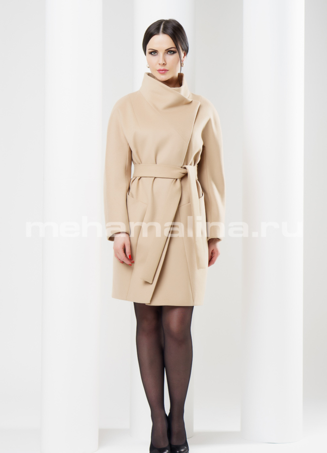 Женское пальто, шерсть модель № BP-33 в рассрочку