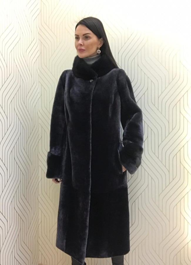 Шуба из мутона модель № Р-81 в кредит