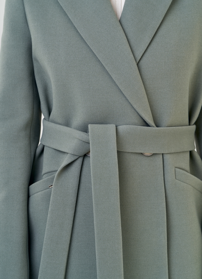 Пальто женское с английским воротником модель № 23178 универмаг малина