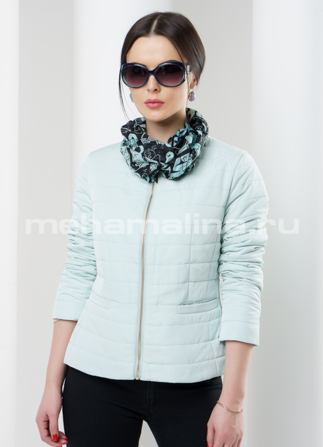 Куртка полиэстер модель № PK-3 меха малина