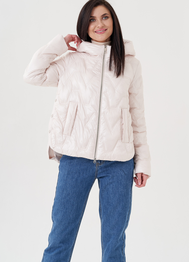 Куртка демисезонная с капюшоном модель № 3608 универмаг малина