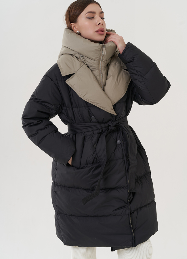 Женский пуховик модель № 25439 в рассрочку