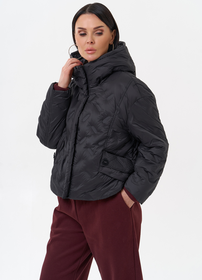 фото Женская куртка с капюшоном  модель № 29887