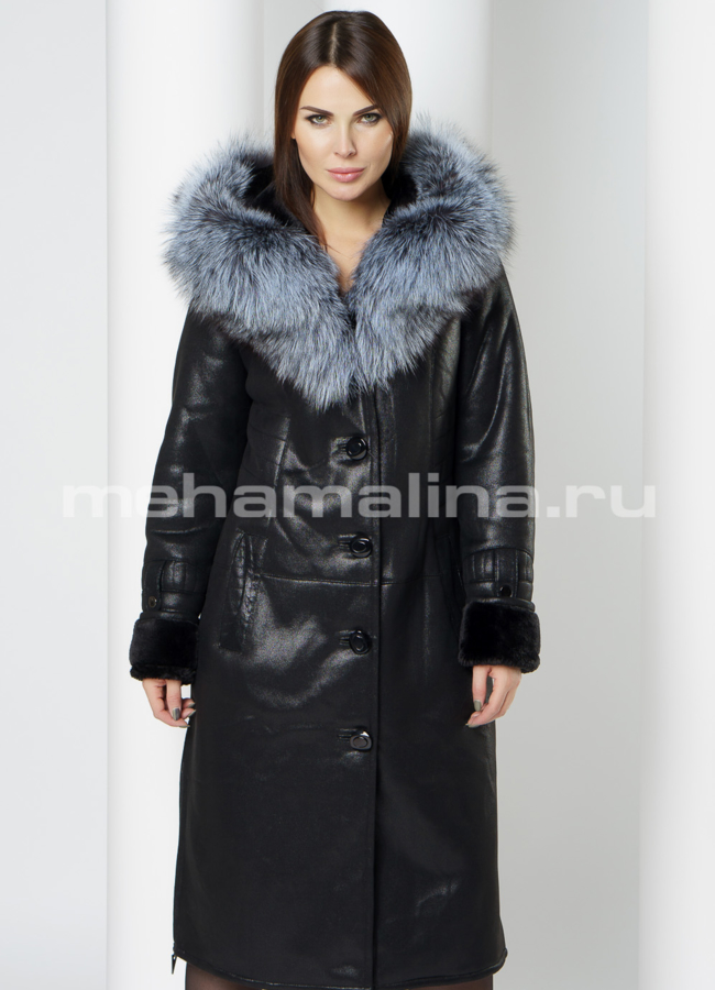 фото Дубленка эко модель № 7703