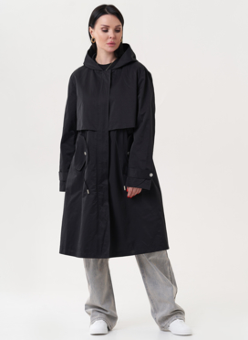 Женский плащ с капюшоном
